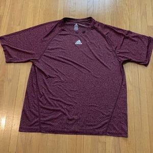 TWO Men’s Adidas Climalite Shirts